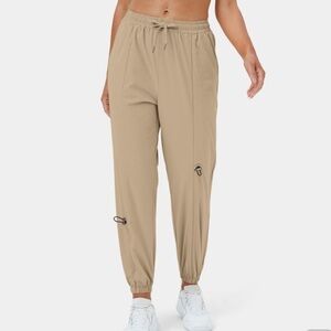 Halara Elastic Waistband Drawstring Side Pocket Casual Joggers size Small